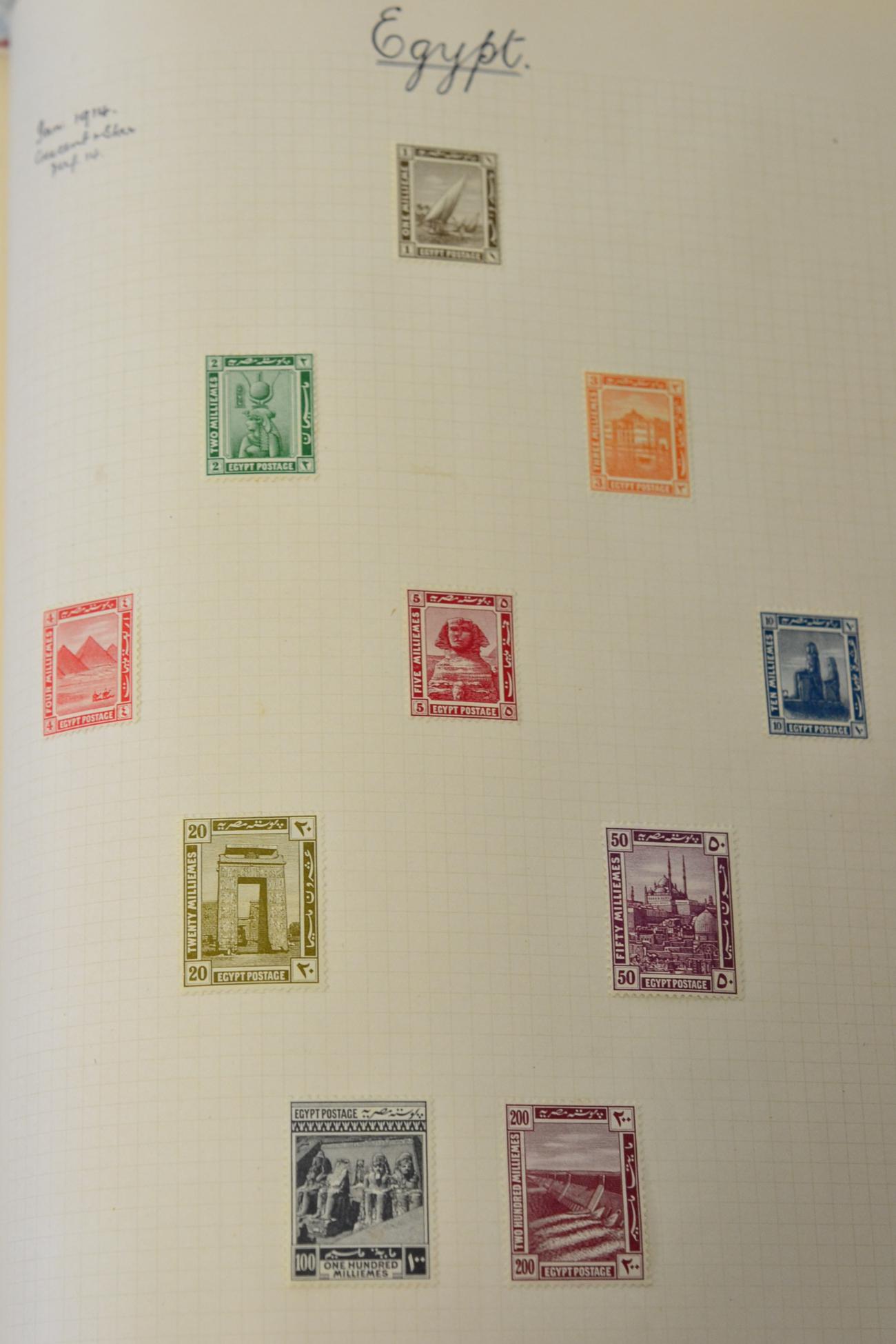 World in Four Albums, album pages etc. Much Great Britain including Queen Victoria to 5s, plus - Image 3 of 3