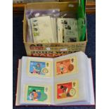 A Box housing 1960's to 1980's FDC's, plus an album of PHQ cards. Also mostly QEII stamps on album