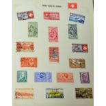 All World, mint and used in three albums and a pocket stockbook. Includes Switzerland 1900 UPU
