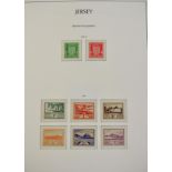 Jersey. A 1941 to 2000 mint collection in a pristine boxed hingeless Lighthouse album