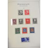 Germany - West. A hingeless Lighthouse album housing a 1949 to 1981 mint and used collection.