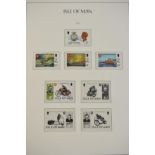 Isle of Man. A 1958 to 1999 used collection in a pristine boxed hingeless Lighthouse album. Ideal