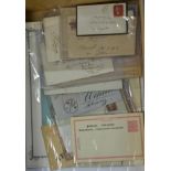 A Small Group of Eighteen Covers and Cards. All used except Wurttemberg 10pf postal stationary