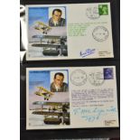 A Collection of Mainly Signed RAF Covers and others, in two albums. Includes Sir Thomas Sopwith,