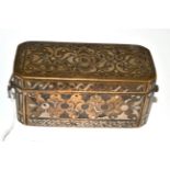 Eastern bronze scribes box