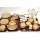 Japanese Satsuma tea service, Copeland Spode part coffee set, etc