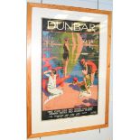 LNER Poster Dunbar - Alfred Lomart dr (G-E, glazed and framed)
