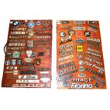 Car Badges various examples including Volkswagen, Jaguar, Saab, Cherokee, Alfa Sub, Toyota, Mini,