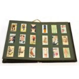 Wills Cigarette Cards Four Sets In One Album Arms of Companies (1913). Physical Culture (1914) First