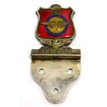 19th Century Motorists Members Badge - 30 Years On The Road for Albert Farnell 4'', 10.5cm high (G)