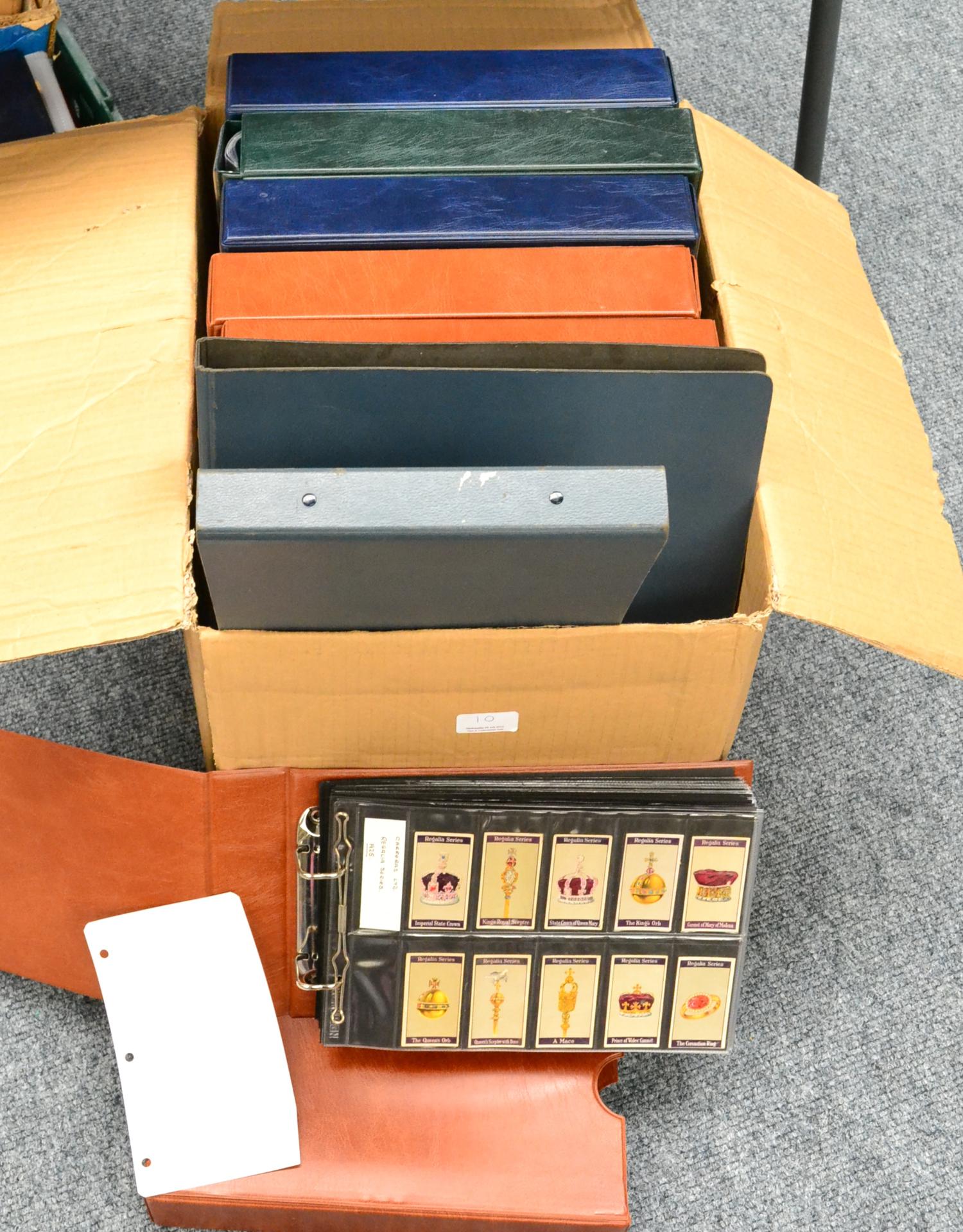 A Large Collection of Cigarette Card Sets and Part Sets, from the early 1900's to the 1970's, makers