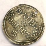 Anglo-Saxon, Eadred (946-955) Silver Penny: moneyer Maneca, obv. EADRED REX around inner circle &