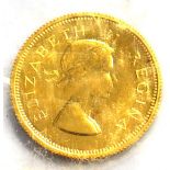 South Africa Gold Proof Half Pound 1953, 4g, .917 gold, ABU