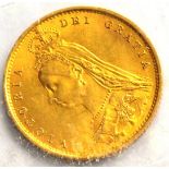 Victoria, Half Sovereign 1887JH GVF