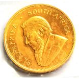 South Africa, Krugerrand 1981, 1oz fine gold, UNC