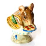 Beswick Beatrix Potter' Appley Dapply', first version: bottle out, BP2a