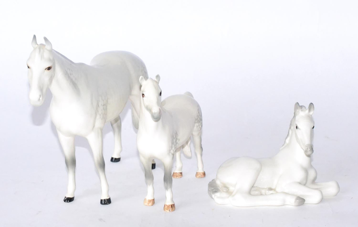 Beswick Horses: Welsh Mountain Pony 'Coed Coch Madog', second version, model No. 1643 and '