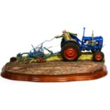 Border Fine Arts 'At The Vintage' (Fordson E27N Tractor), model No. B0517 by Ray Ayres, limited