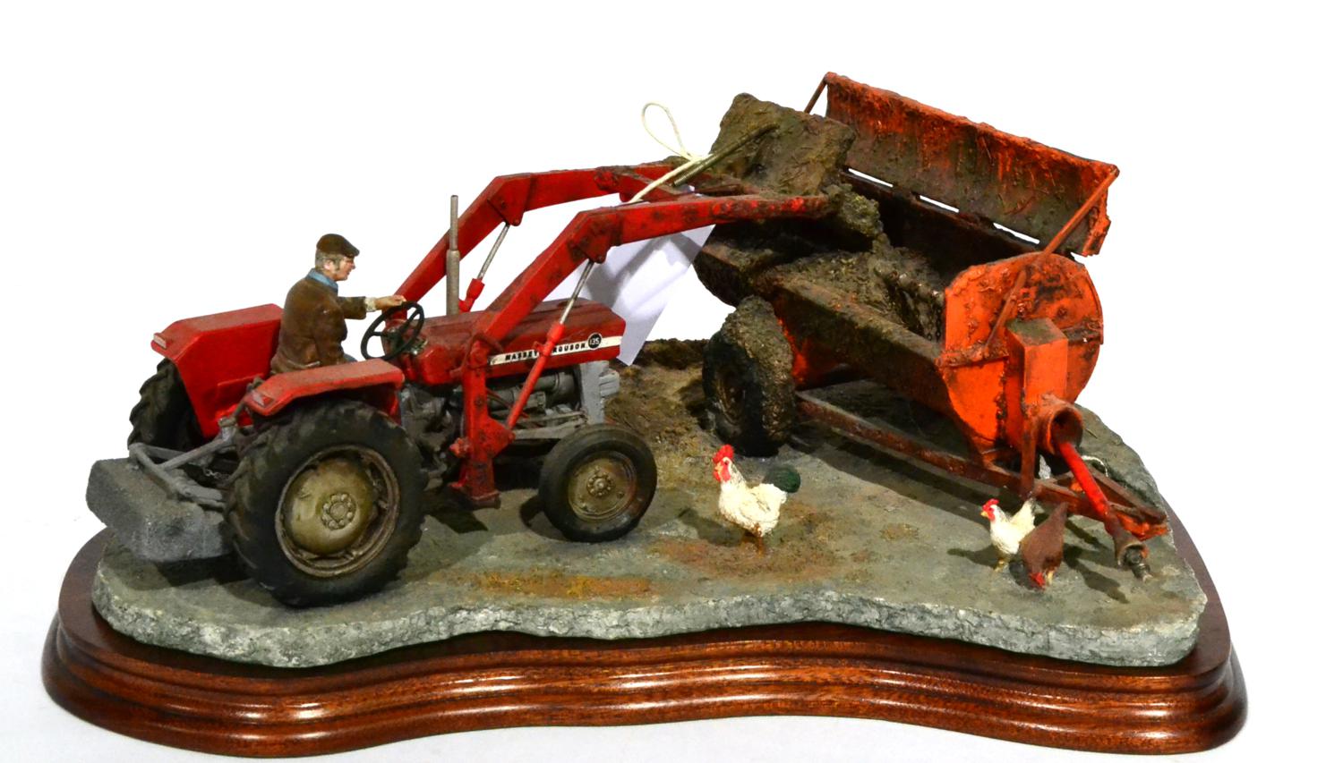 Border Fine Arts 'Where There's Muck There's Money', model No. B0857 by Ray Ayres, limited edition