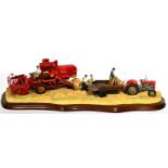 Border Fine Arts 'Bringing In The Harvest', model No. B0735 by Ray Ayres, limited edition 626/850,