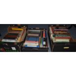 A collection of assorted books including gardening, poetry and literature (in four boxes)