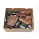 Various Folding Cameras including No.2 Hawkette (Bakelite), Kodaks, Kershaw Raven and others (20)