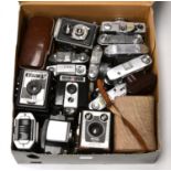 Various Cameras including Canonet QL17, Voigtlander Brilliant, Brownies and others (15)