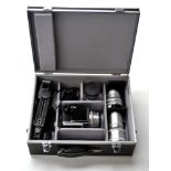 Hasselblad Camera Outfit consisting of 500C Camera no.TC61754 with prism viewer and film back;