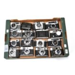 Various Cameras including three Voigtlanders (Vitoret DR and two Vito CLs), two Fed 4s, Zorki 6,