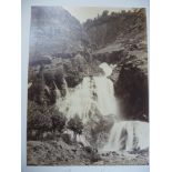 Photographs Fifteen large albumen prints by Margain and/or Muzet, etc., depicting Grenoble, Grande