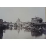 Photographs Twenty-two large albumen prints of Italy, comprising: eight views of Rome - Colosseum,