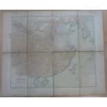 Bretschneider (E.) Map of China and the Surrounding Regions, 1896, St. Petersburg, folding