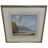 Robert Leslie Howey (1900-1981) ''Blackhall Rocks'' Signed and inscribed in pencil on the mount,