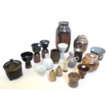 Nineteen pieces of studio pottery by Michael and Sheila Casson