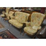 A four piece Ercol suite