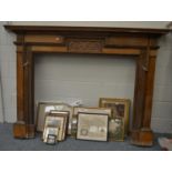 Marsh Jones & Cribb Company, Kendall, carved rosewood fire surround