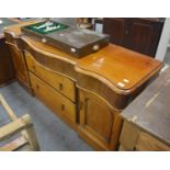 Victorian walnut sideboard (lacking mirror)