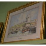 Freeman, John (20th/21st century) ''The Whitby Homecoming'', depicting HM Endeavour, watercolour,