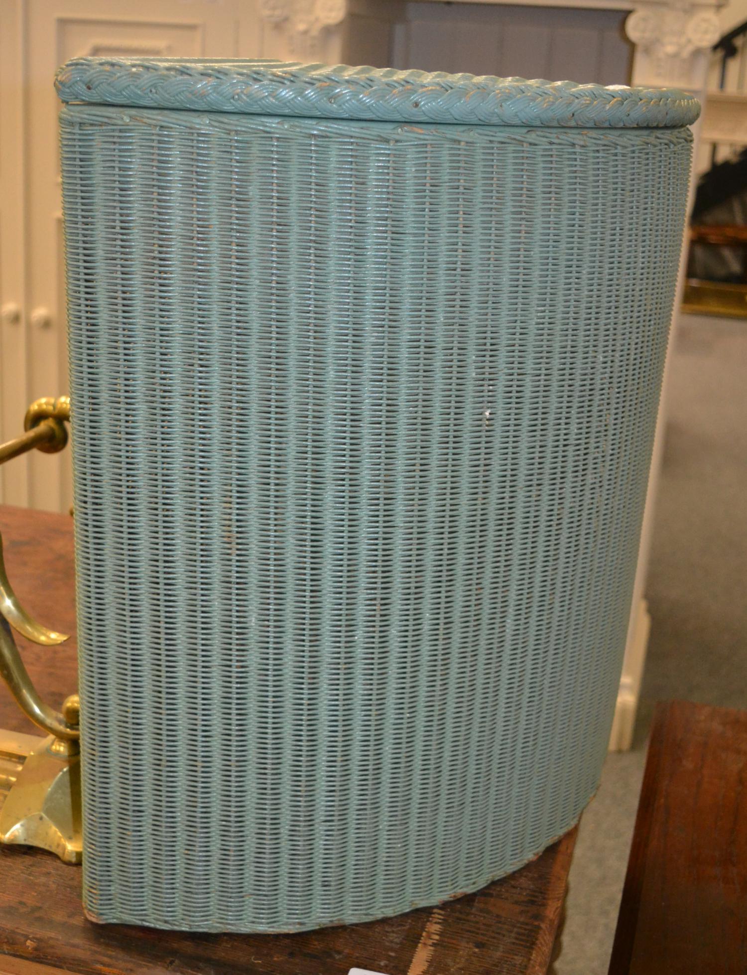 Two Lloyd Loom laundry baskets - Image 3 of 3