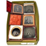 Five ambrotypes