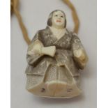 A Japanese ivory netsuke, circa 1930 Appears in good condition