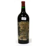 Chateau Nenin 1959, Pomerol, magnum U: high fill, very perished label