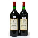 Chateau Bel-Air 1983, Pomerol, magnum (x2) (two magnums) U: into neck