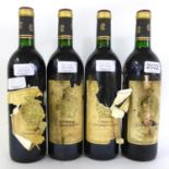 Chateau Gruaud Larose 1988, St Julien (x4) (four bottles) U: into neck, very soiled labels