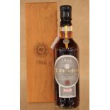 Tullibardine 1966, 70clm 49.8%, in original wooden presentation case with tartan lining and