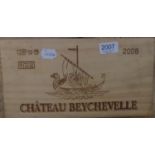 Chateau Beychevelle 2008, St Julien, owc (twelve bottles)