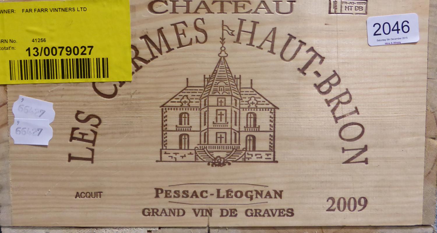 Chateau Les Carmes Haut-Brion 2009, Pessac-Leognan (x6) (six bottles)