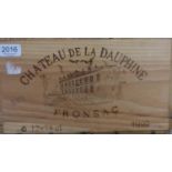 Chateau De La Dauphine 1999, Fronsac, owc (twelve bottles)