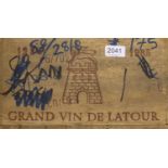 Chateau Latour 1983, Pauillac (x6) owc (six bottles) U: high fill or top shoulder