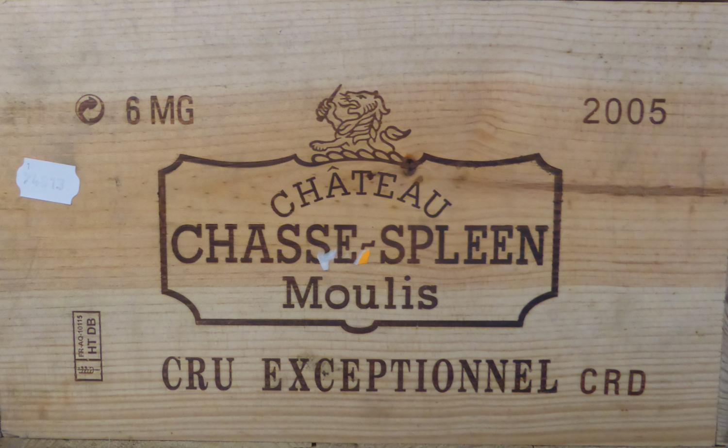 Chateau Chasse Spleen 2005, Moulis en Medoc, magnums, owc (six magnums)